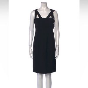 Just Cavalli Square Neckline Knee Length Dress IT42